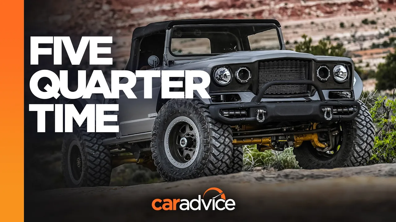 DRIVEN: Jeep's Five Quarter concept