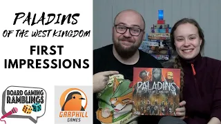 Paladins of the West Kingdom First impressions Review