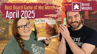 Best Board Game of the Month April 2025. River of Gold and Dig Reviewed