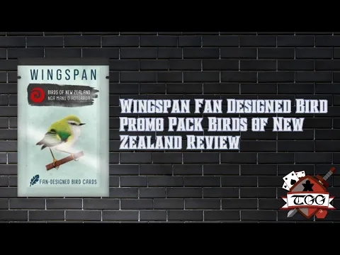 Wingspan Fan-Made Bird Promo Pack Review | Birds of New Zealand Expansion Overview