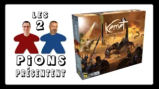 Kemet: Blood & Sand - Présentation, partie et opinion (version française)
