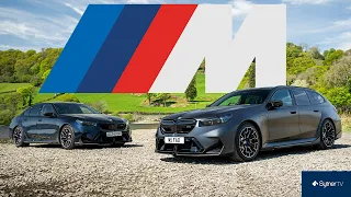 BMW M5 Saloon vs BMW M5 Touring | How do they compare? (4K) G90 vs G99