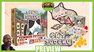 Cat Sudoku Summer Festival Preview/Solo Play
