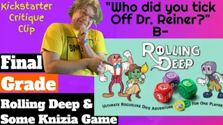 Rolling Deep & Eureka - 2 Games, but it feels like 1! - Final Grade - Kickstarter Critique Clip