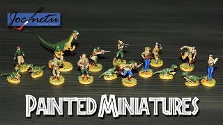 Raptor board game painted miniatures