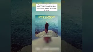 On this day in 2020, David Gilmour released the 7” vinyl for his single ‘Yes, I Have Ghosts’