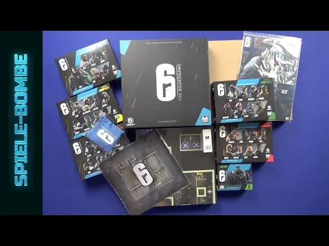 6: Siege - The Board Game | Unboxing | Spiele-Bombe