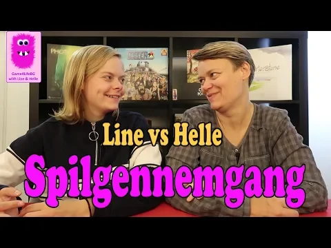 Spirits of the Forest, Spilgennemgang Line vs Helle (In Danish, Brætspil)