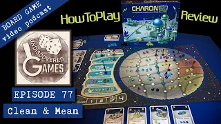 How to Play CHARON INC. BOARD GAME Review & Full Rules Tutorial E77 Area Control Gateway Hidden Gem