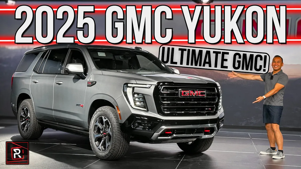 The 2025 GMC Yukon AT4 / Denali Is The Ultimate 3-Row Family SUV With Cadillac Vibes