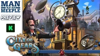 City of Gears (Grey Fox Games) Preview by Man Vs Meeple