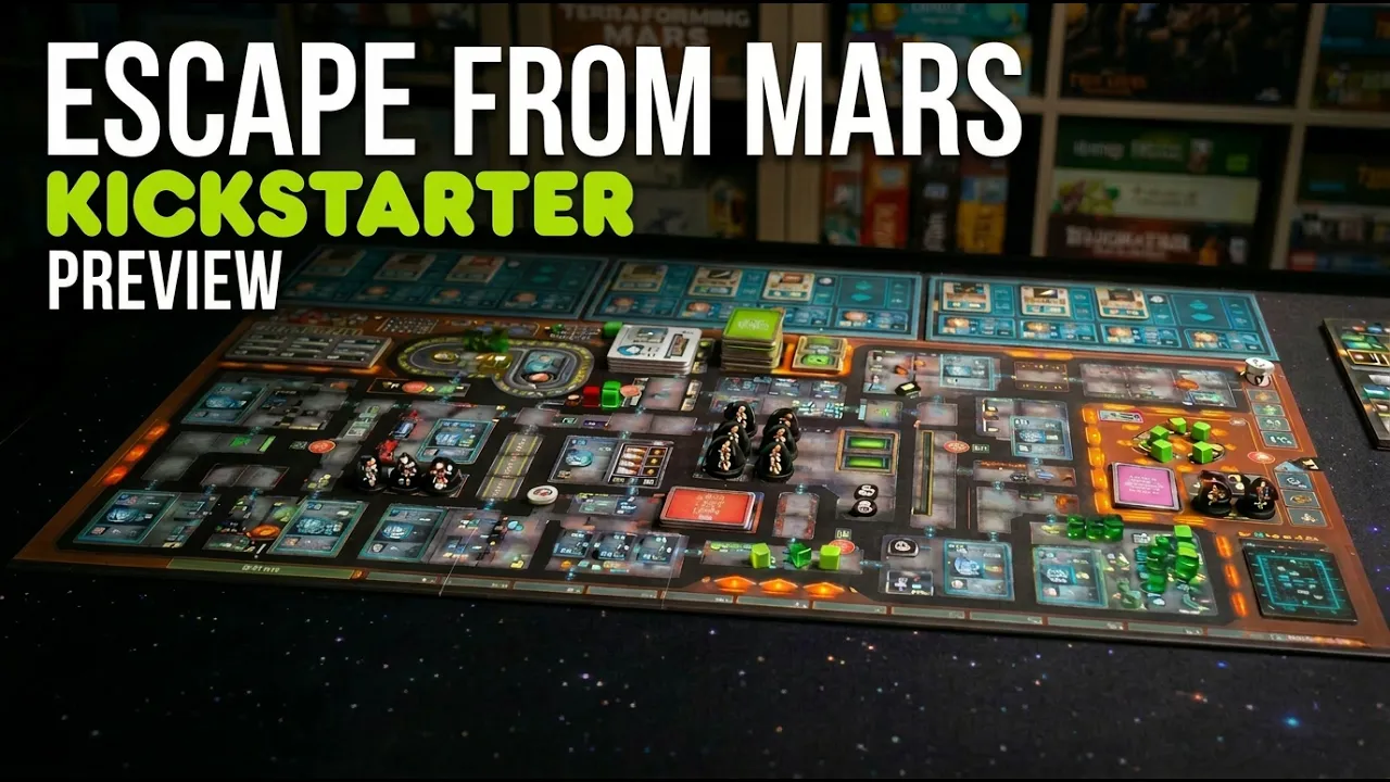 Escape From Mars Kickstarter Preview | Learn & Play