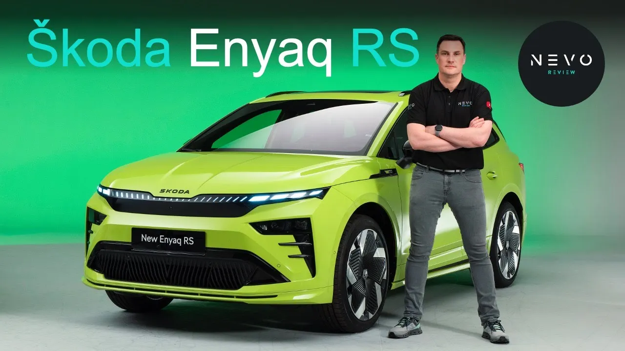 Skoda Enyaq RS - 1st Look