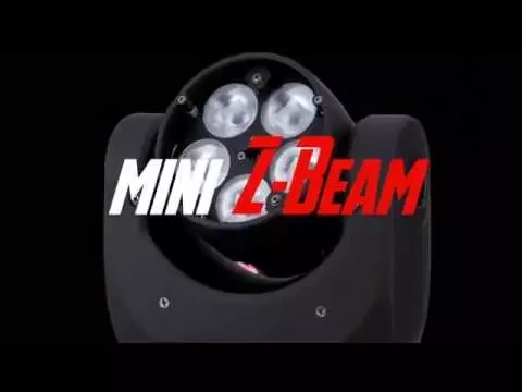 Product video thumbnail for Epsilon Mini Z-Beam 60-Watt RGBW LED Beam Moving Head Light