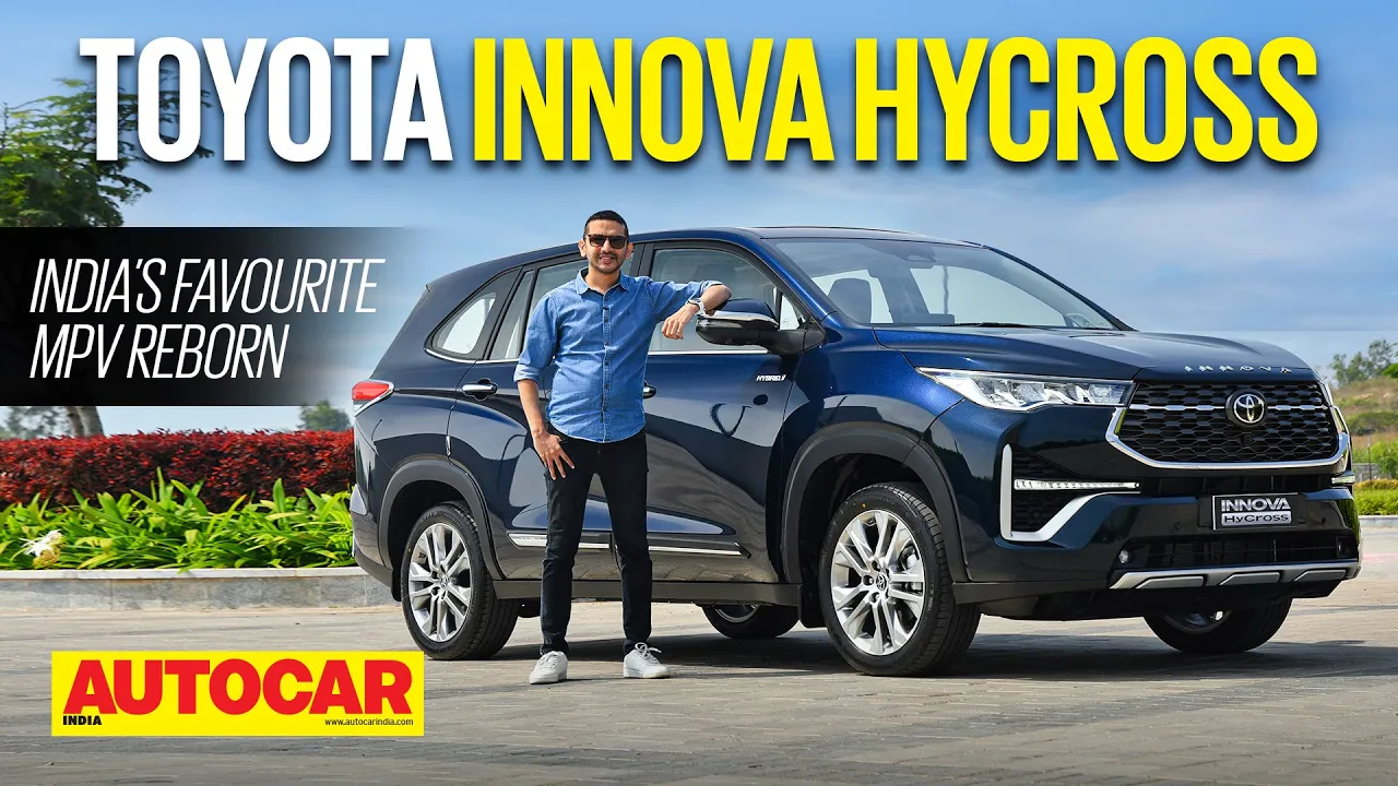 2022 Toyota Innova Hycross review - India's favourite MPV reborn | First Drive | Autocar India