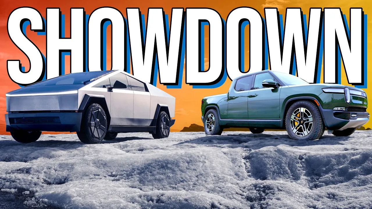 Tesla Cybertruck vs. Rivian R1T: EV Truck Comparison