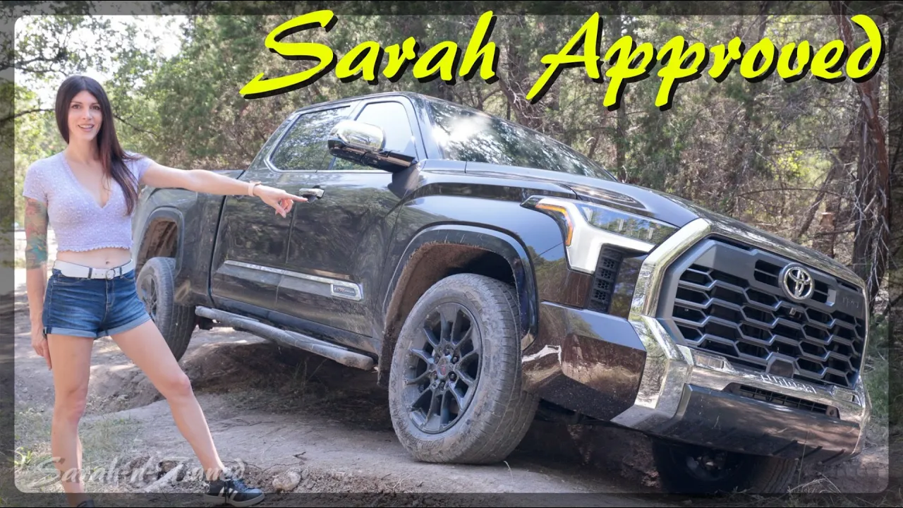 A Weird Girl Reviews The New 2022 Toyota Tundra Off-Road
