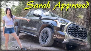 A Weird Girl Reviews The New 2022 Toyota Tundra Off-Road