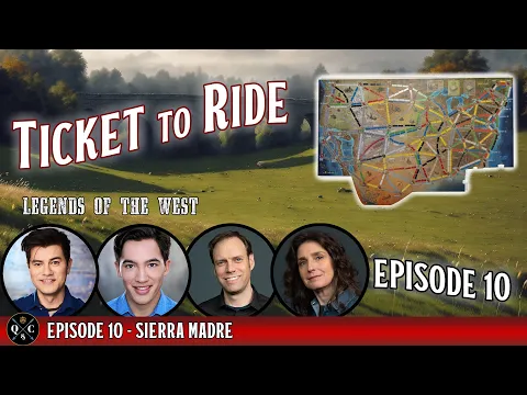 Ticket to Ride Legacy - S1E10 - Sierra Madre Legends of the West Actual Play