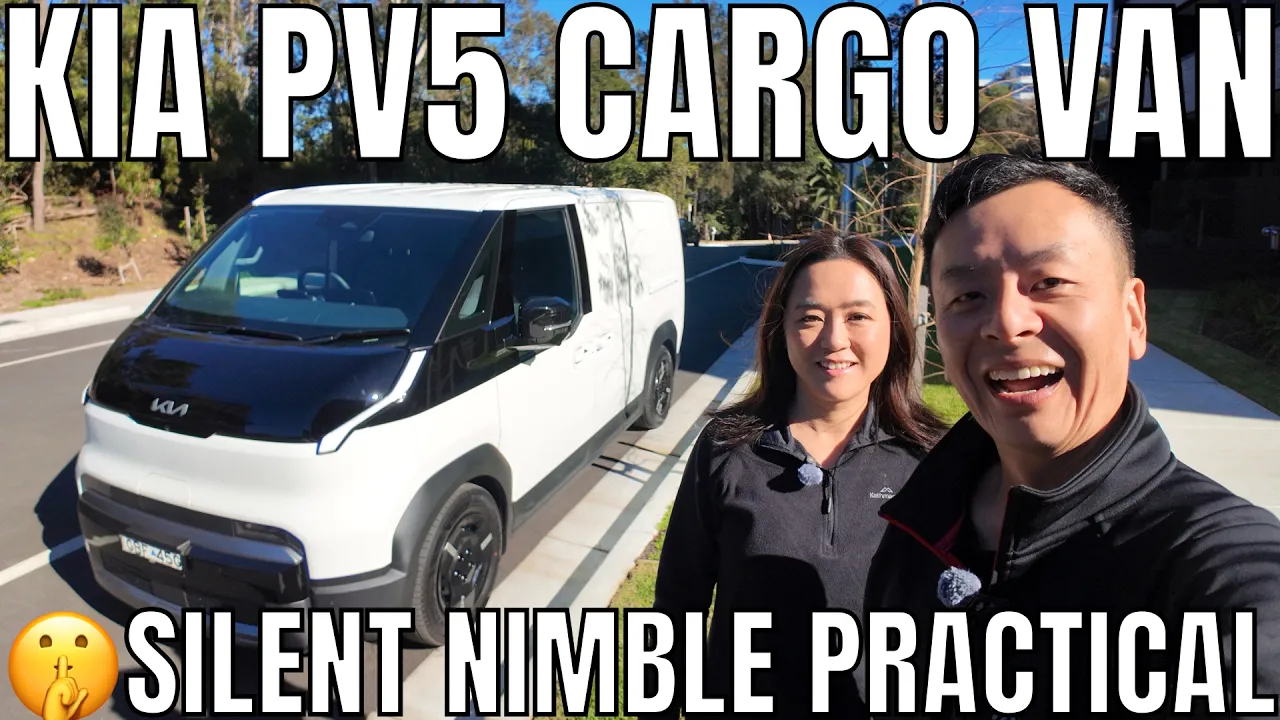 Kia PV5 Electric Cargo Van: Price Specs Range Battery Urban Test Drive
