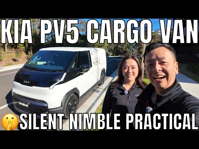 Kia PV5 Electric Cargo Van: Price Specs Range Battery Urban Test Drive