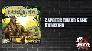 Zapotec Board Game Unboxing | Explore Components & Gameplay Setup
