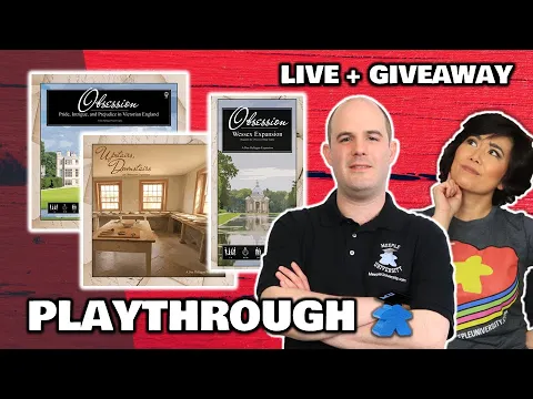 Obsession w/ Upstairs Downstairs and Wessex Expansion - LIVE Playthrough & Worldwide Giveway