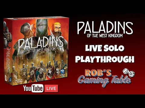 Paladins of the West Kingdom Solo Playthrough