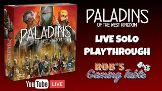 Paladins of the West Kingdom Solo Playthrough