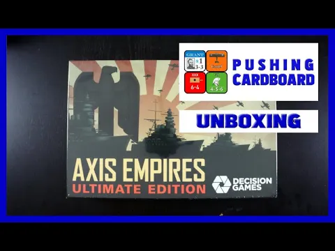 Axis Empires Ultimate Edition Unboxing