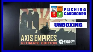 Axis Empires Ultimate Edition Unboxing