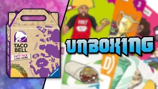 Taco Bell Party Pack Card Game Unboxing | Ravensburger