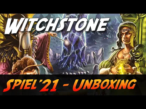 Witchstone - SPIEL 21 Neuheit Unboxing (HUCH!)