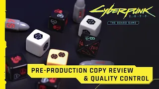 Pre-Production Copy Review & Quality Control | Cyberpunk 2077 - The Board Game