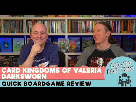 Card Kingdoms of Valeria: Darksworn Cooperative Expansion - Critical Review