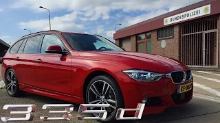 BMW 3 series 335d Touring 2017 Review Test Drive POV