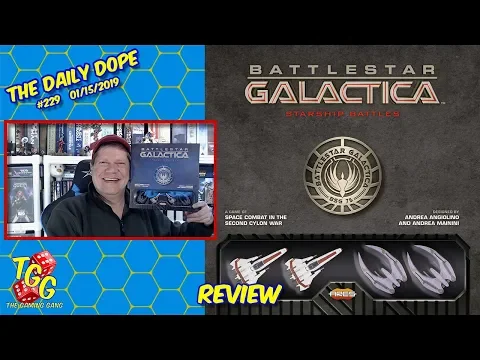 Battlestar Galactica: Starship Battles - How to Play and Review on The Daily Dope #229