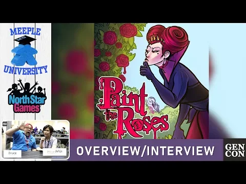 Paint The Rose Board Game – GenCon 2019 Interview & One of the First Peek