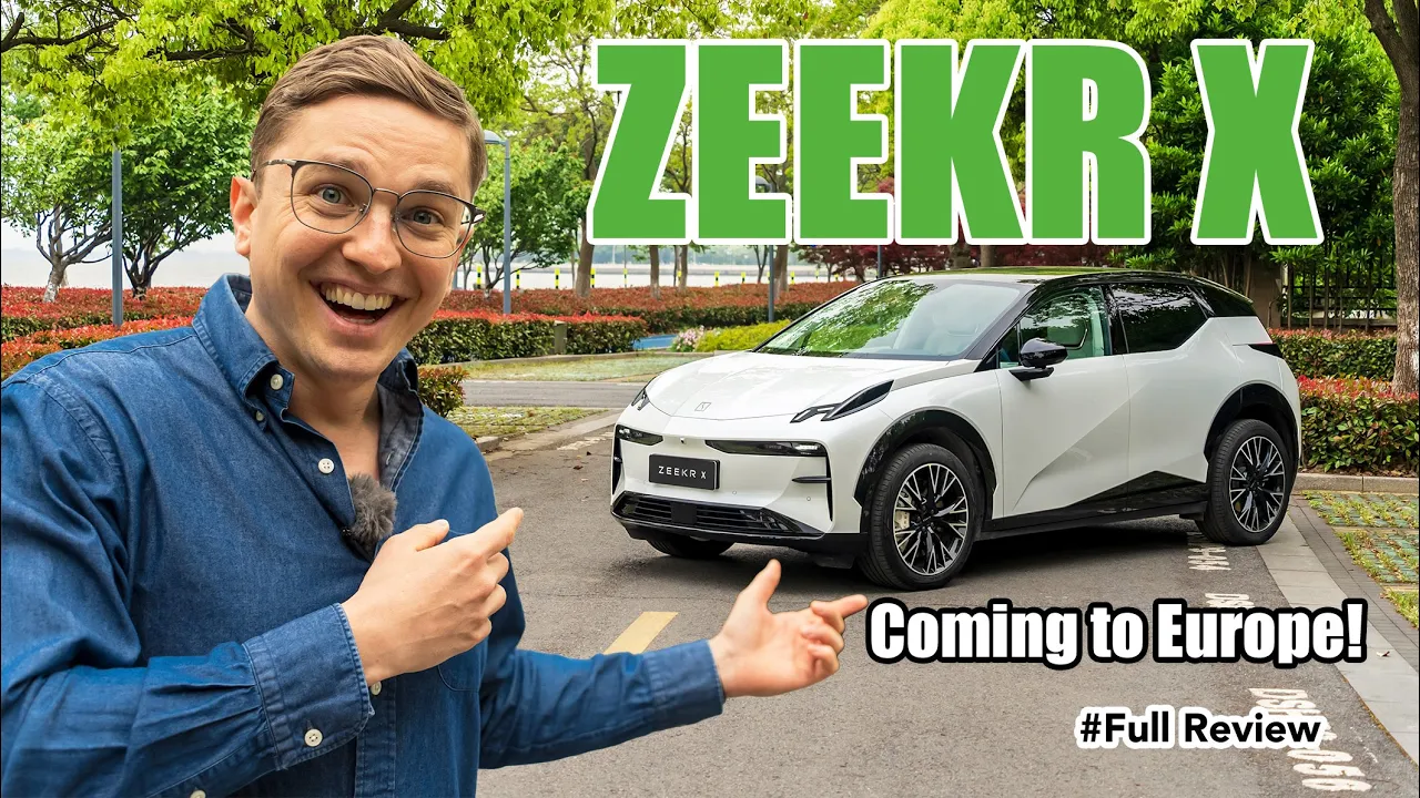 The Zeekr X Is A Premium Electric SUV (With A Removable Fridge?!)