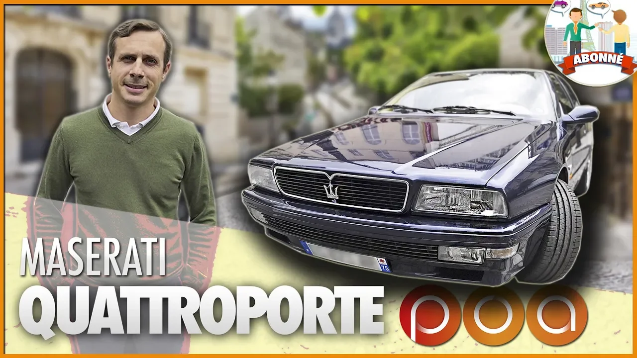 MASERATI QUATTROPORTE V8 🇮🇹・ÇA DECHIRE !