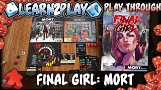 Learn to Play Presents: Final Girl Shriek (Mort) Play Through
