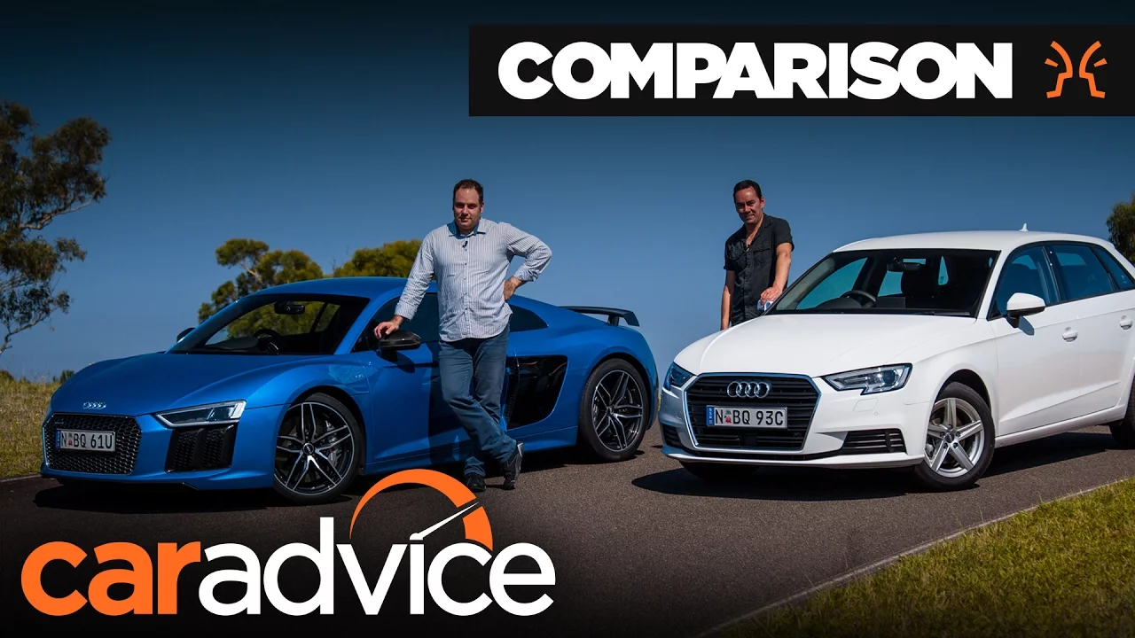 2017 Audi R8 V10 Plus v Audi A3 1.0 TFSI Sportback | CarAdvice