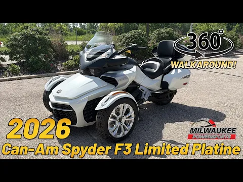 2026 Can-am Spyder F3 Limited Platine Thumbnail alt