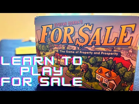 How to Play "For Sale" Board Game: A Brief Overview