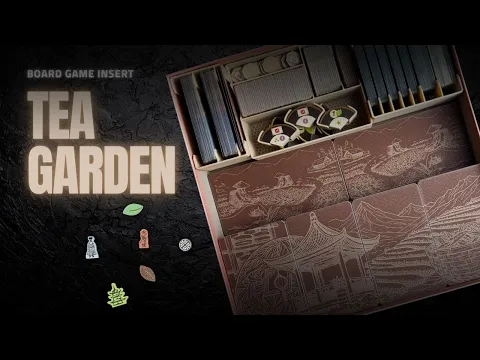 Tea Garden - board game insert (including expansion)