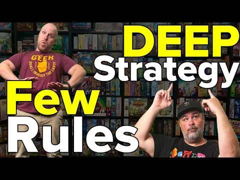 Top 10 Games w/ Light Rules & Heavy Strategy