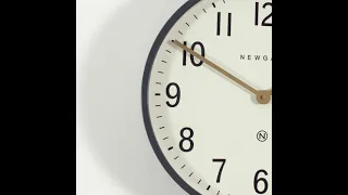 Newgate Clocks Mr Edwards Wall Clock, Radial Brass product video.