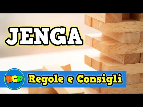 JENGA | Il Gioco della Torre coi Blocchi di Legno | Tutorial 70 Come si gioca
