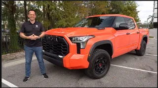 Is the 2023 Toyota Tundra TRD Pro a BEETER truck to buy than a Ram Rebel?