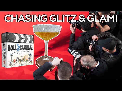 When you are after the glitz and glamour of Hollywood | Board Game Bar for "Roll Camera"